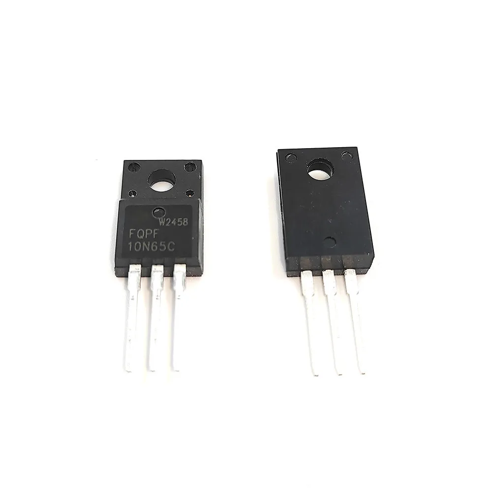 5~10PCS/PCS FQPF10N65C 10N65 TO-220F 10A 650V N-channel field effect transistor MOS New and Original