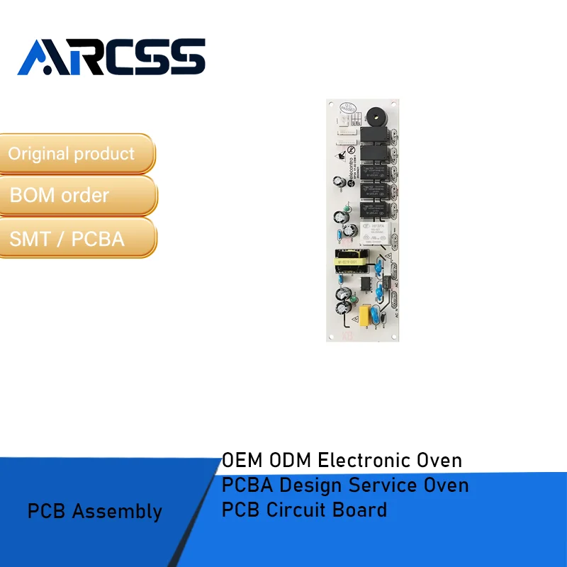 OEM ODM فرن إلكتروني PCBA خدمة تصميم فرن PCB لوحة دوائر كهربائية
