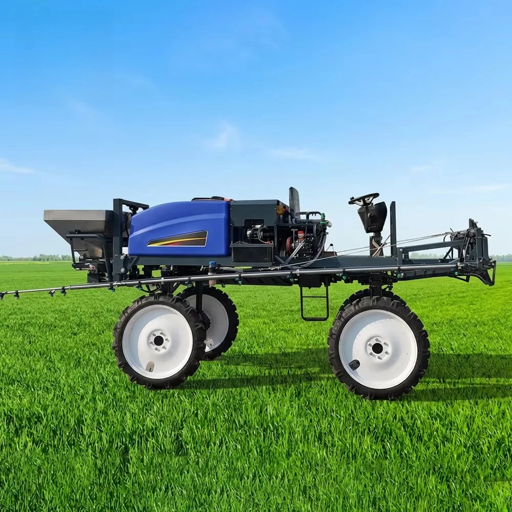 Self-Propelled Trigger Boom Sprayer 500L Big Capacity 20HP High Efficient Four Wheel Agricultural Sprayer