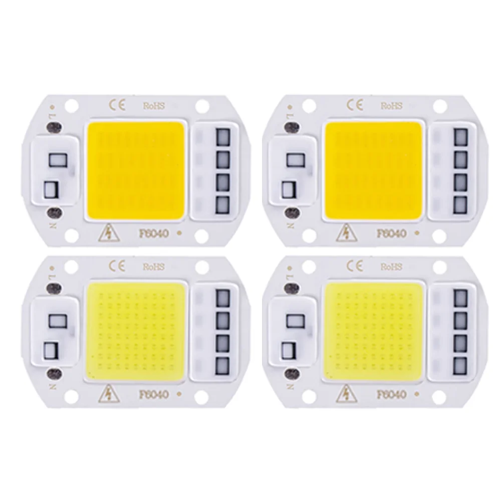 

LED Chip 20W 30W 50W AC 220V smart IC No Need Driver outdoor COB lamp beads lamp DIY Flood Light Spotlight Matrix Lighting