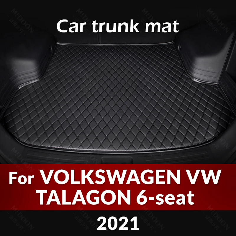 

Car Trunk Mat For VOLKSWAGEN VW TALAGON 6-Seat 2021 Custom Car Accessories Auto Interior Decoration