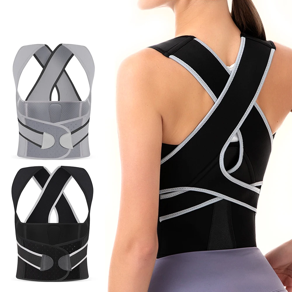 

1PCS Posture Corrector for Women & Men, Invisible Adjustable Back Brace for Upper & Lower Back Pain Relief - Scoliosis,Hunchback