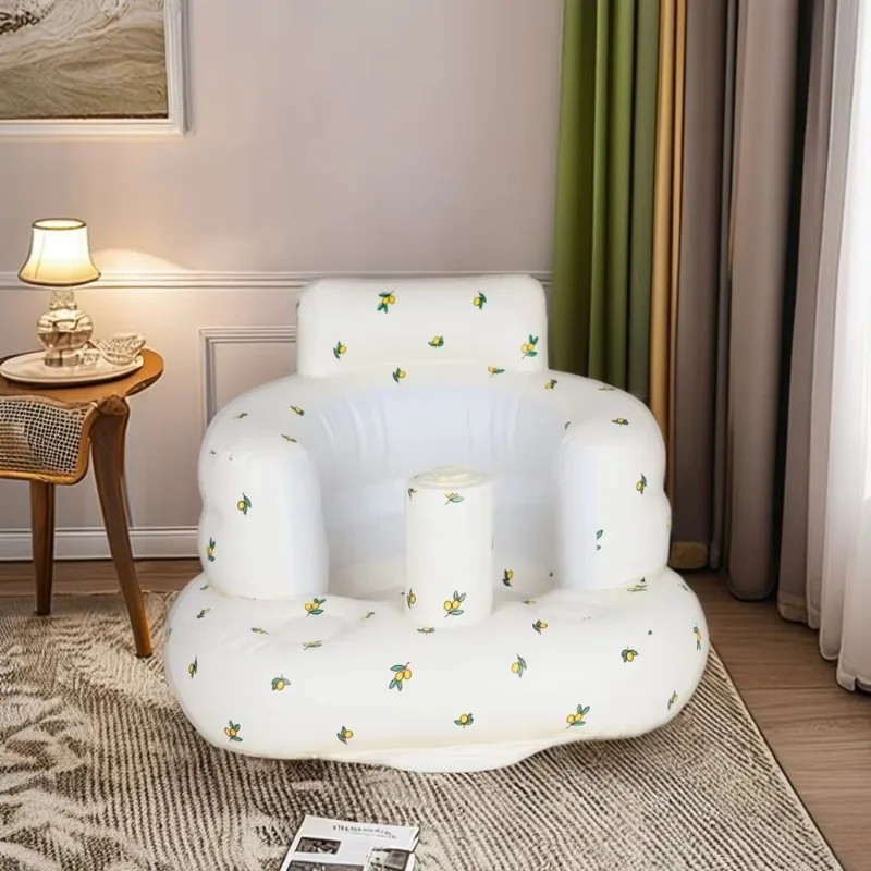 Multifunctional folding baby and child inflatable bath living room portable PVC chair