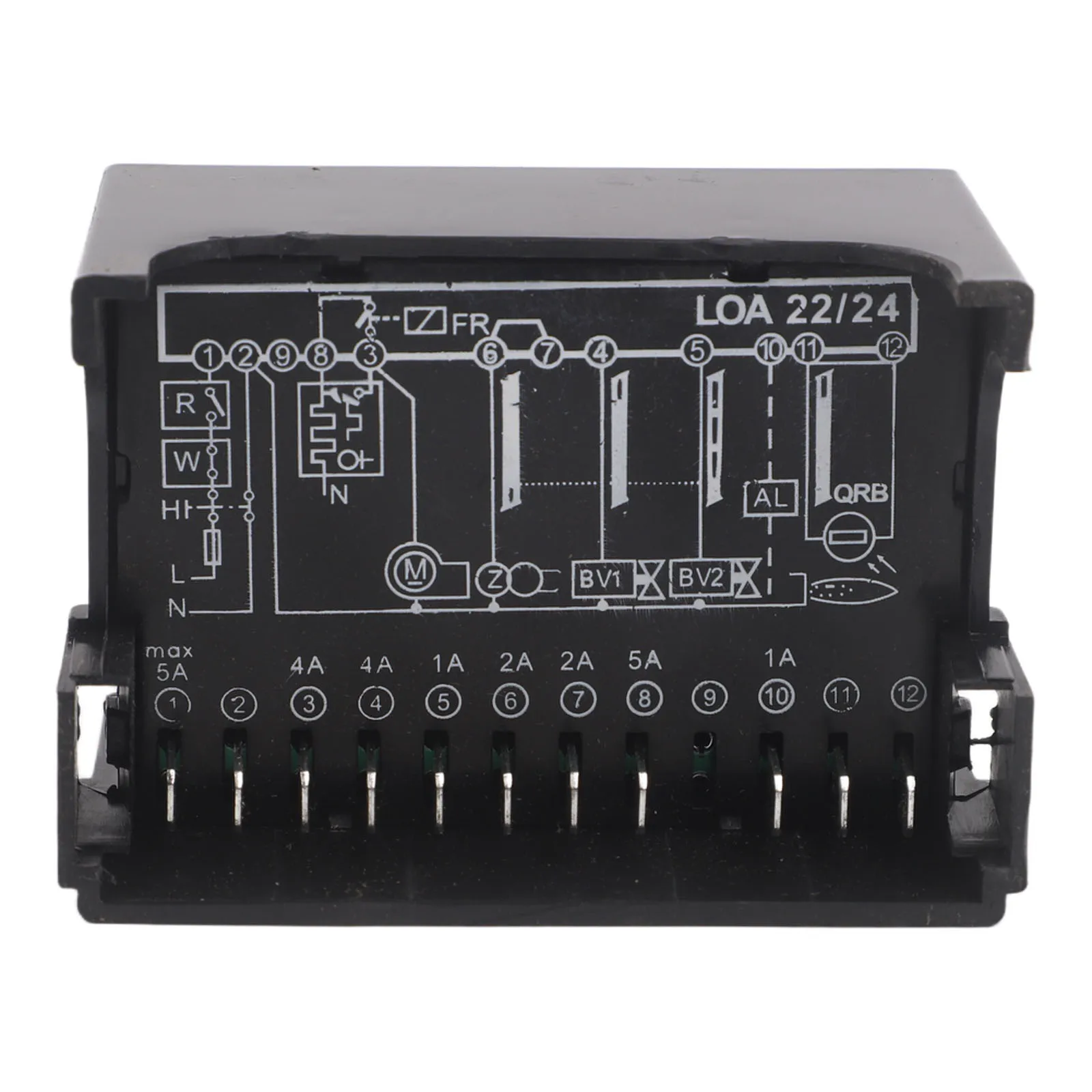 LOA24.171B27 Diesel Burner Combustion Controller 220-240V Compact Control Unit Black Hardware Tools Replacement Parts