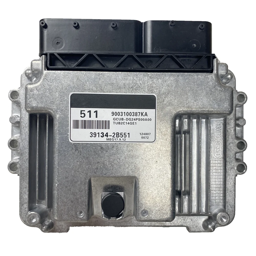 39134-2B551 511 Original ECU Car Engine Computer Board Electronic Control Unit MEG17.9.12 for KIA Hyundai 391342B551