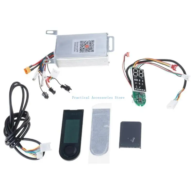 Pacchetto controller scooter completo multifunzionale U75E da 36 V 350 W con installazione intuitiva e componenti lunga