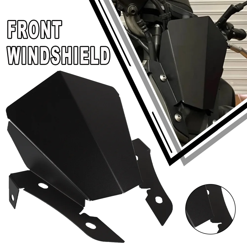 

New Motorcycle Accessories Front Windshield Wind Deflector Windscreen For Yamaha MT07 FZ07 MT-07 FZ-07 2013 2014 2015 2016-2017