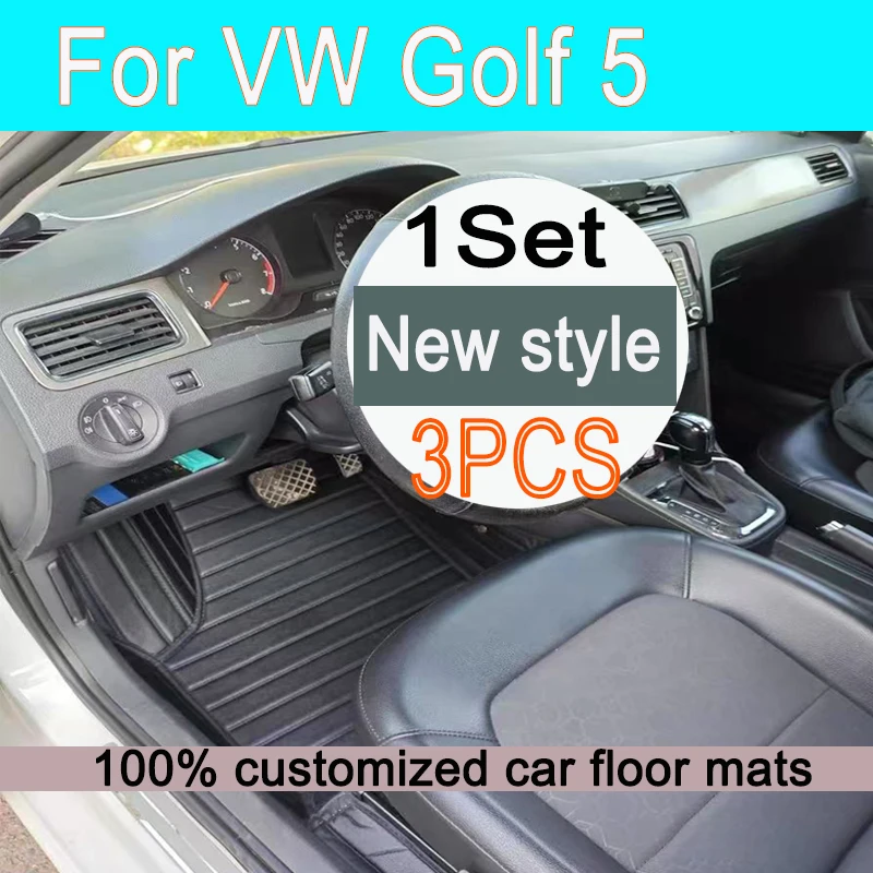 

Автомобильные коврики для автомобилей Коврики для VW VW Golf 5 MK5 A5 2003 ~ 2007 Кожаный коврик Автозапчасти Роскошный ковер Коврик Автомобильные аксессуары