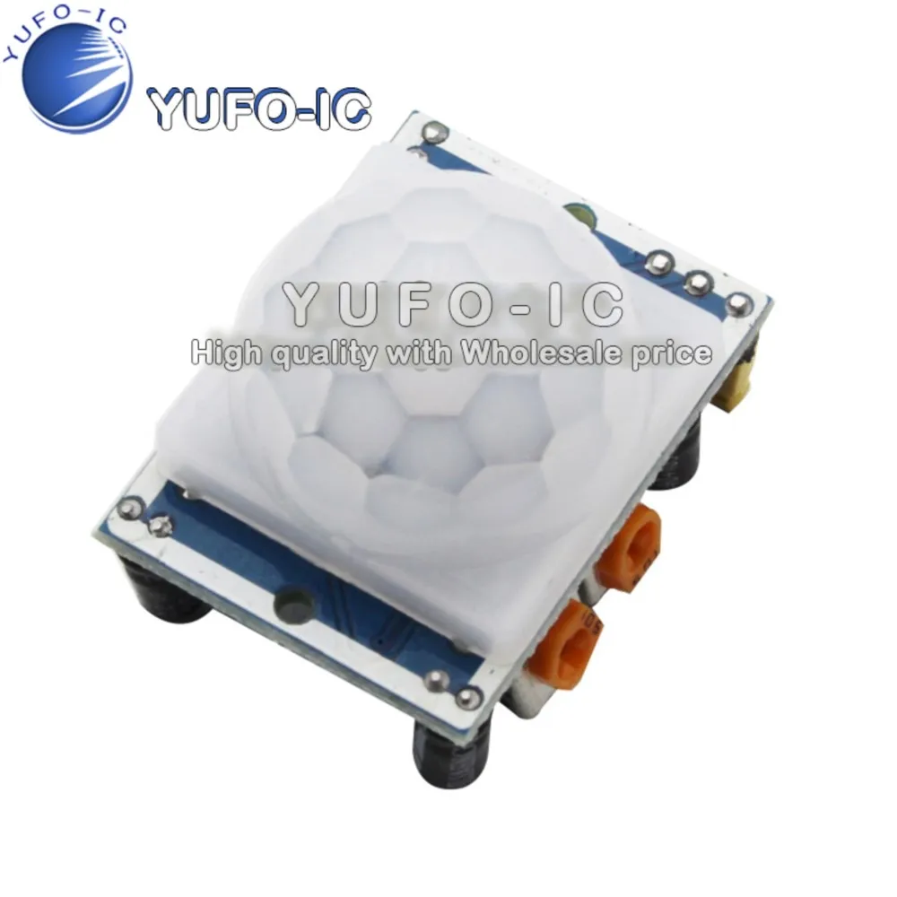 Taiwan Probe HC-SR501 Human Body Infrared Sensing Module Human Body Induction Module Containing The Lens good quality