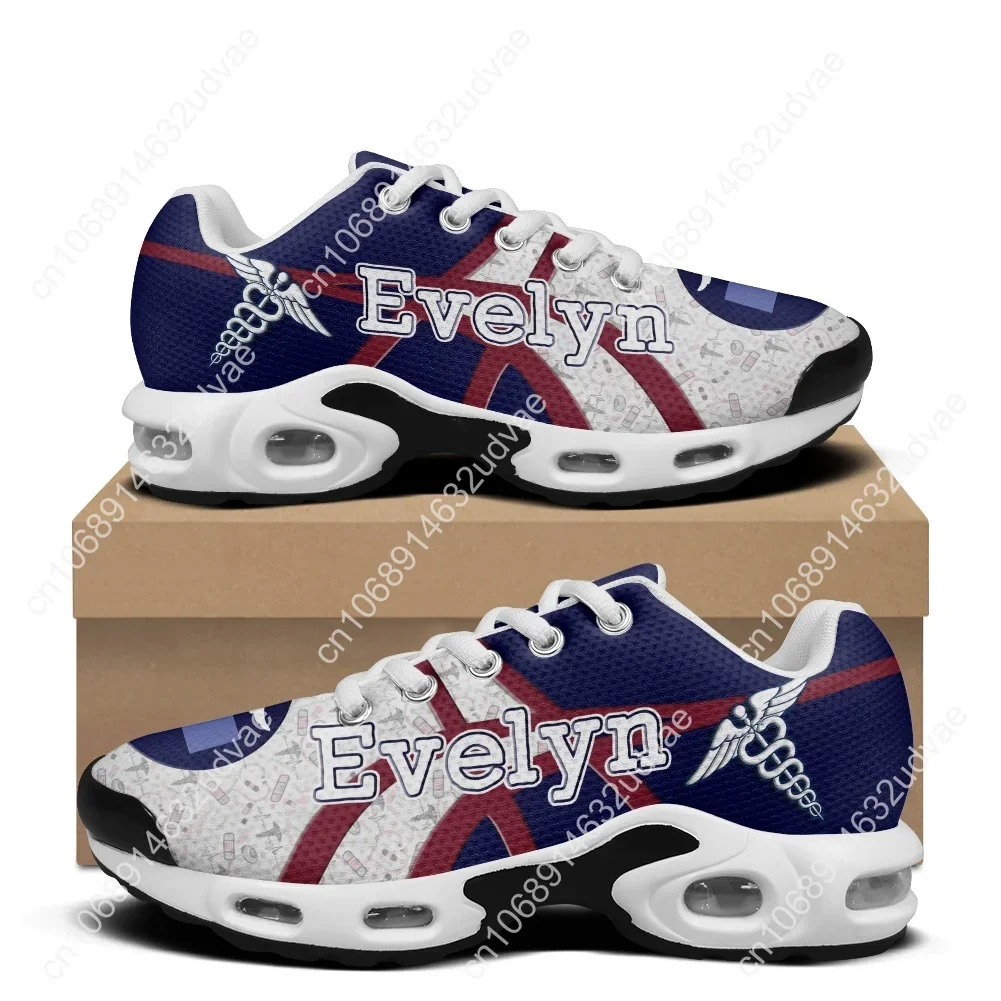 Nurse Nurseing Retirement Gifts Air Cushion Sneakers Mens Womens Teenager Sports Shoes High Quality Custom Mesh Sneaker