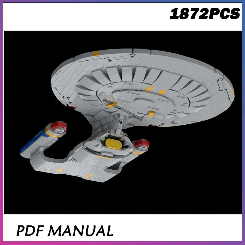 

1872 шт. MOC строительный блок, серия «Космические войны», серый космический корабль, креативная модель кирпича, образовательная игрушка, подарки для взрослых на день рождения