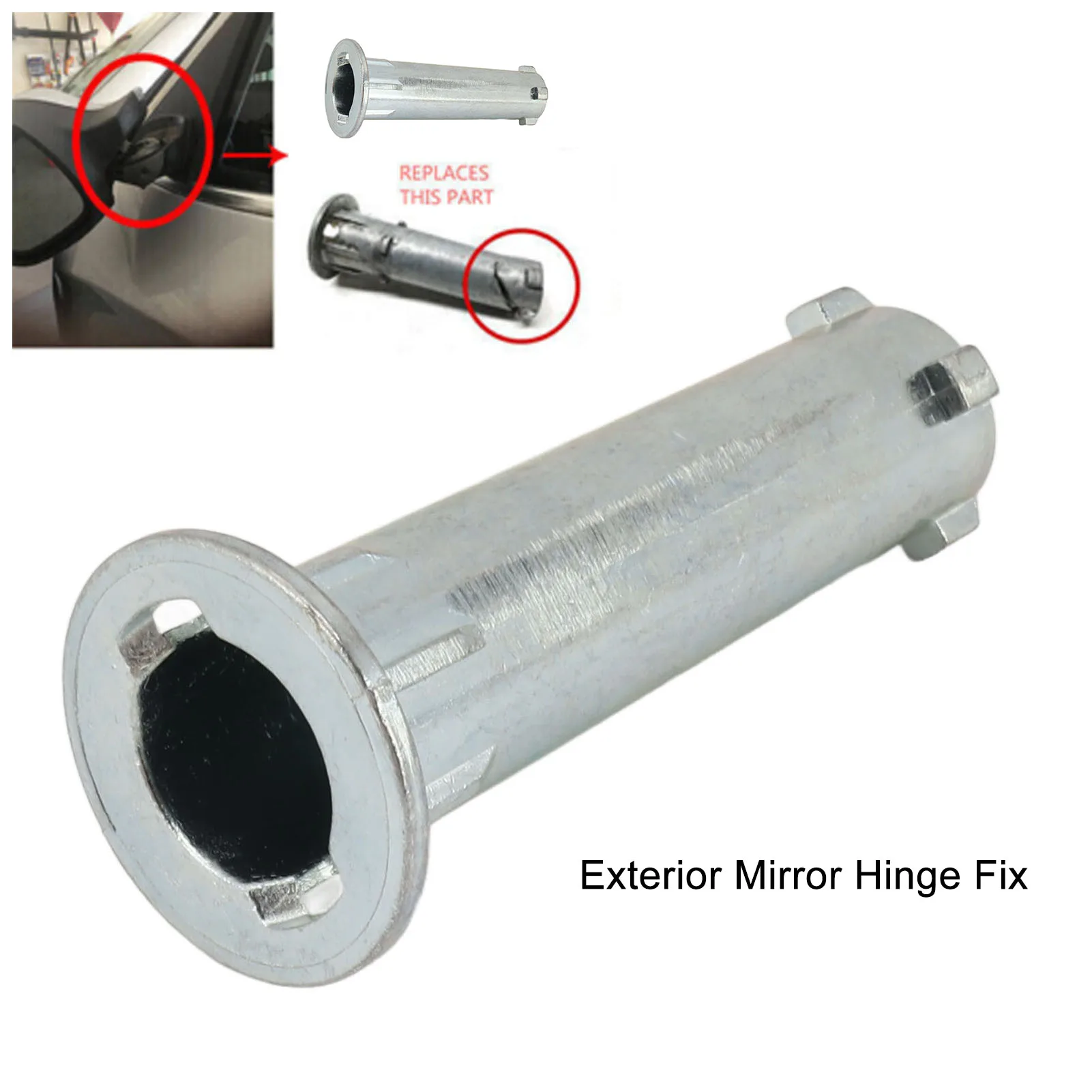 Car OEM Exterior Mirror Hinge Pin Fix 304 Stainless Steel Rustproof High Strength 233640010 for BMW X1 E84 X3 F25 and More