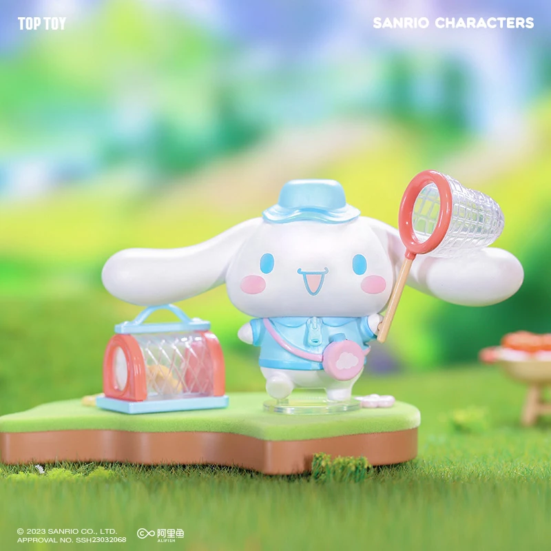 TopToy サンリオキャンプパートナーブラインドボックスかわいい耳犬オフィス人形グッズフィギュアおもちゃと趣味アクション玩具フィギュア