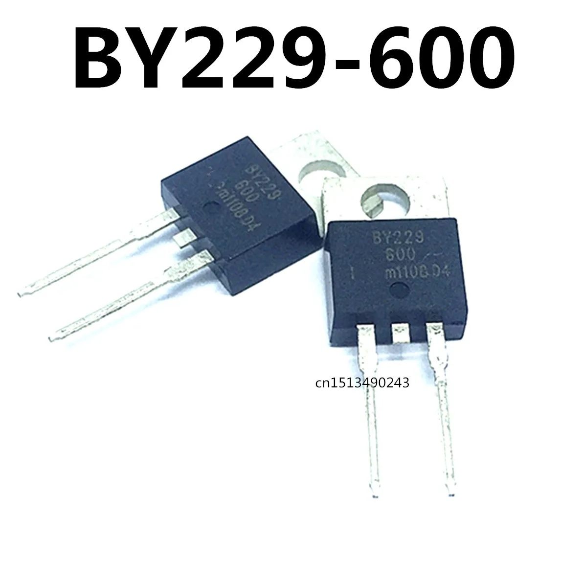 الأصلي الجديد 5 قطعة/BY229-600 بواسطة 229600   BY229 TO-220
