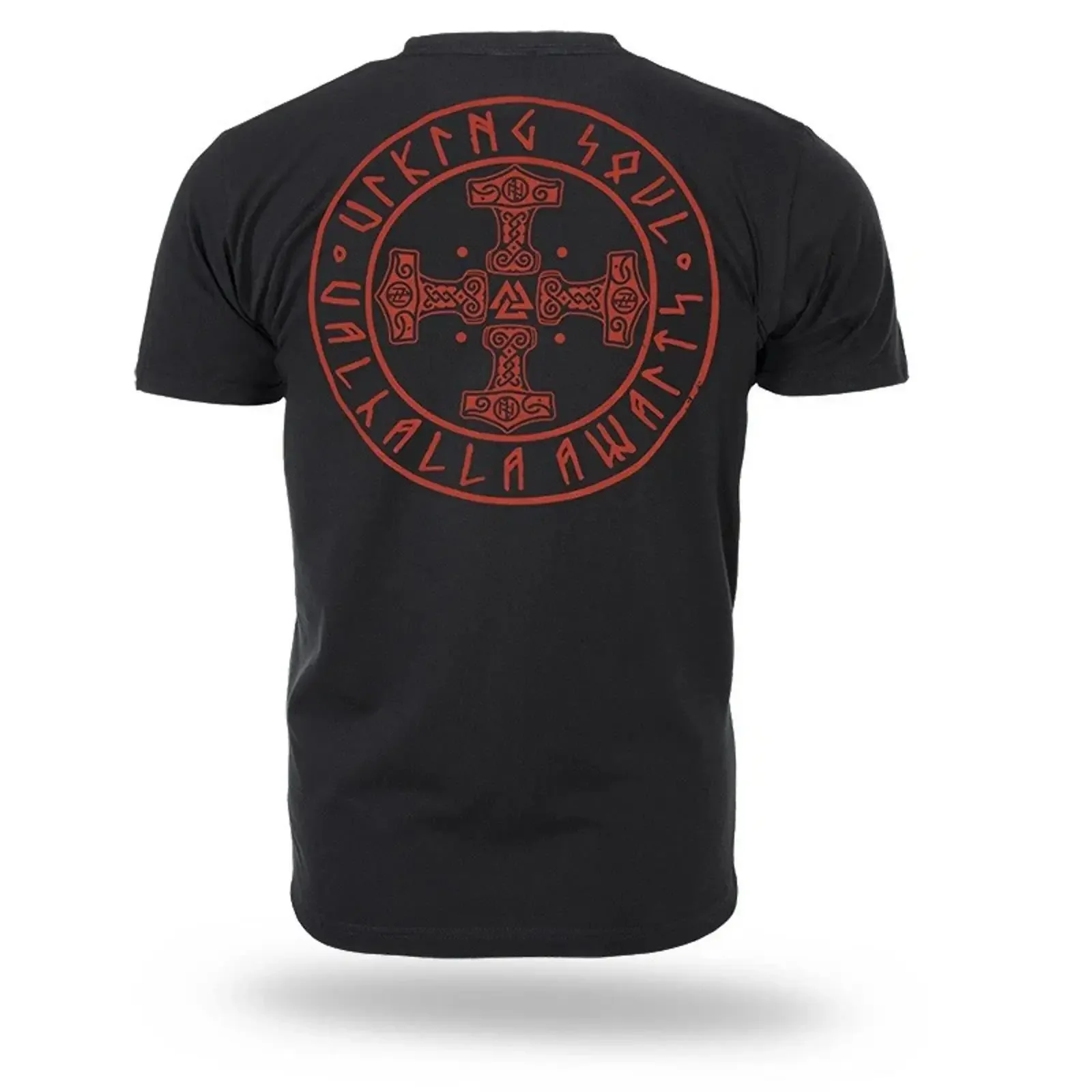DOBERMANS AGGRESSIVE T Shirt Herren Valhalla Wikinger Viking Thors Cross TS386 vintage Washed Top For Everyday Wear streetwear