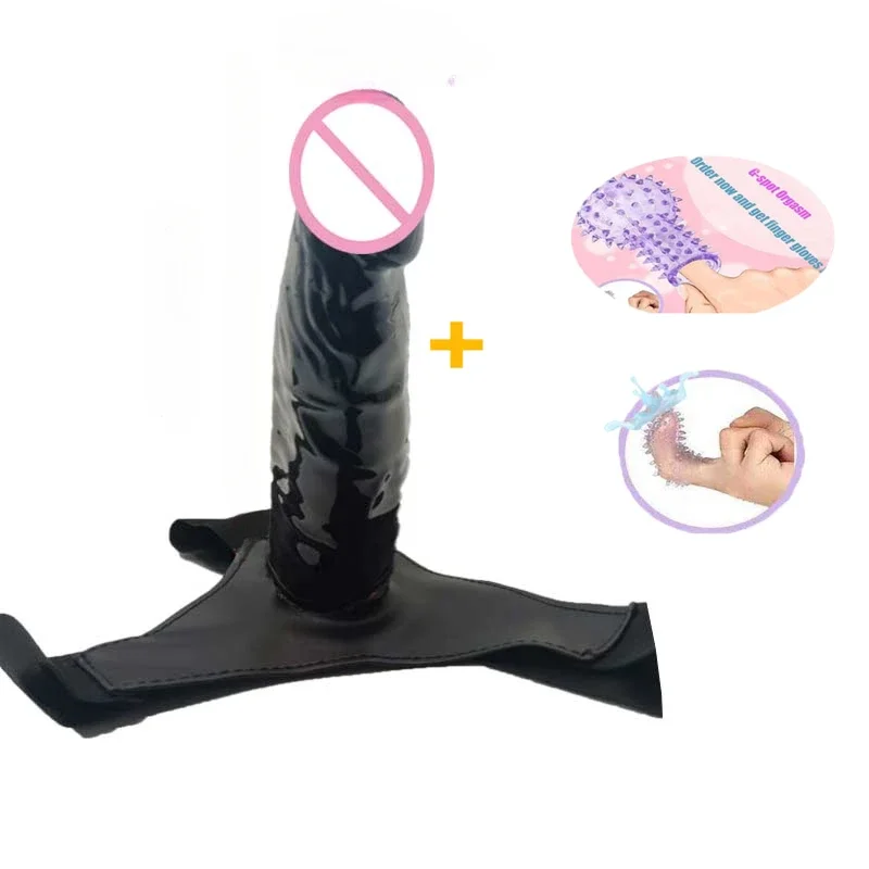 Strap On Dildos Anal Penis Hollow Double Penis double Strapon Harness Belt for Man adult Sex Toys For Woman Gay Wearable Lesbian