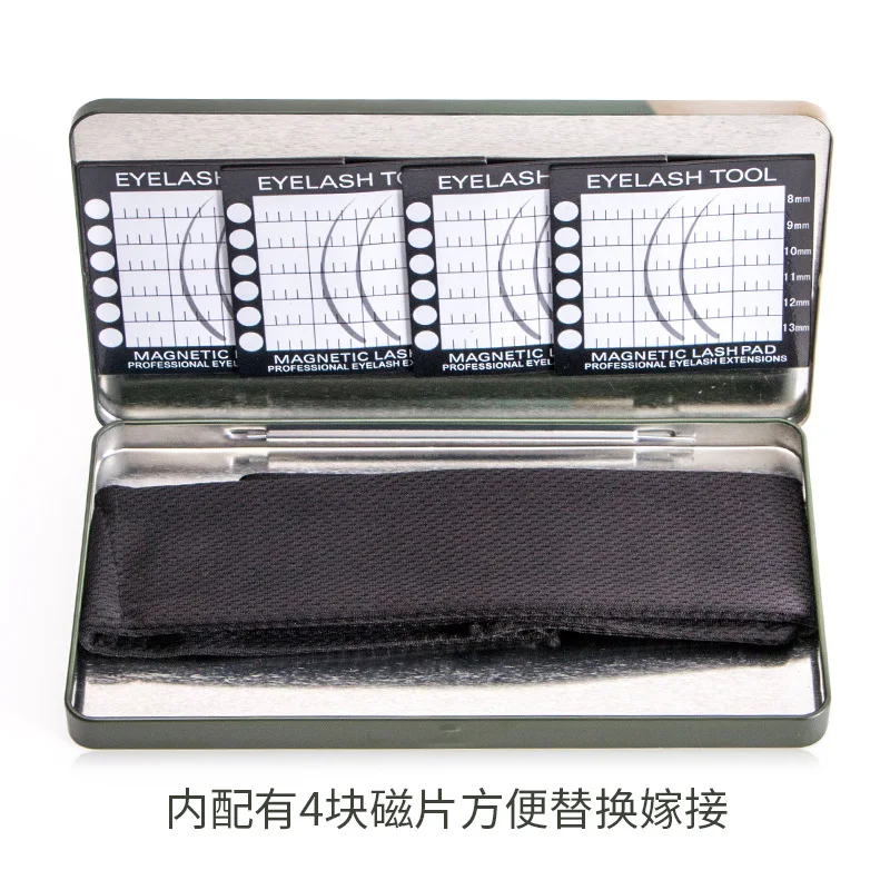 Ciglia magnetiche Pad Innesto Ciglia Fascia Foulard Fronte Asciugamano Pad Ciglia Tablet Strumento di trucco per estensione ciglia Supplie