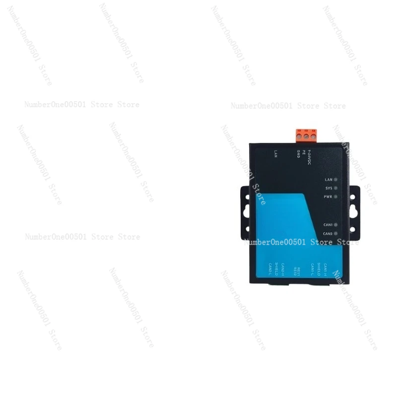 CAN to Ethernet Converter CAN Bus to TCP IP Gateway Industrial Protocol Network Adapter
