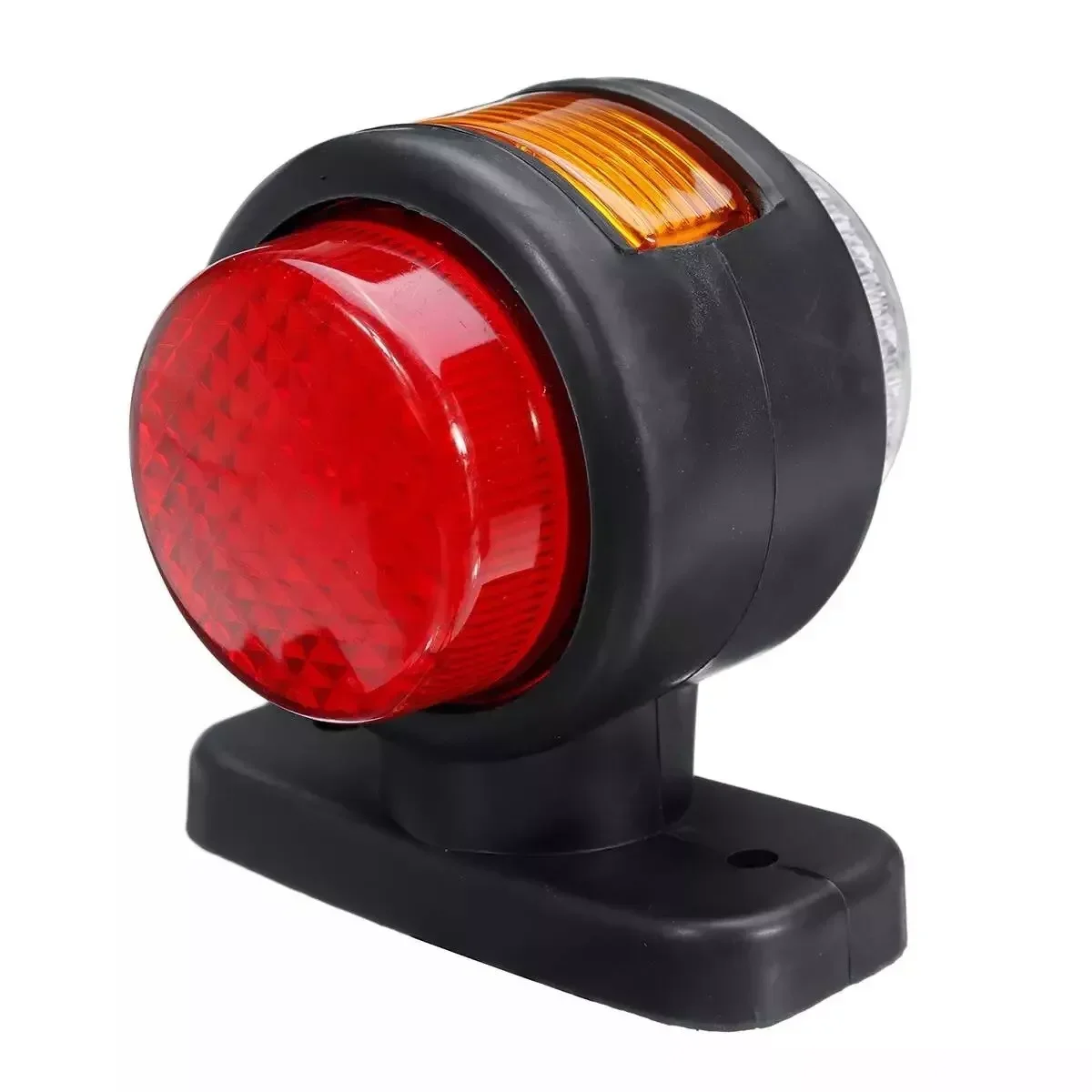 2 X Auto Led Side Marker Lights Indicator Rubber Lamp for Trailer Truck 12v Outline Automobiles Parts Side Marker LED Lights
