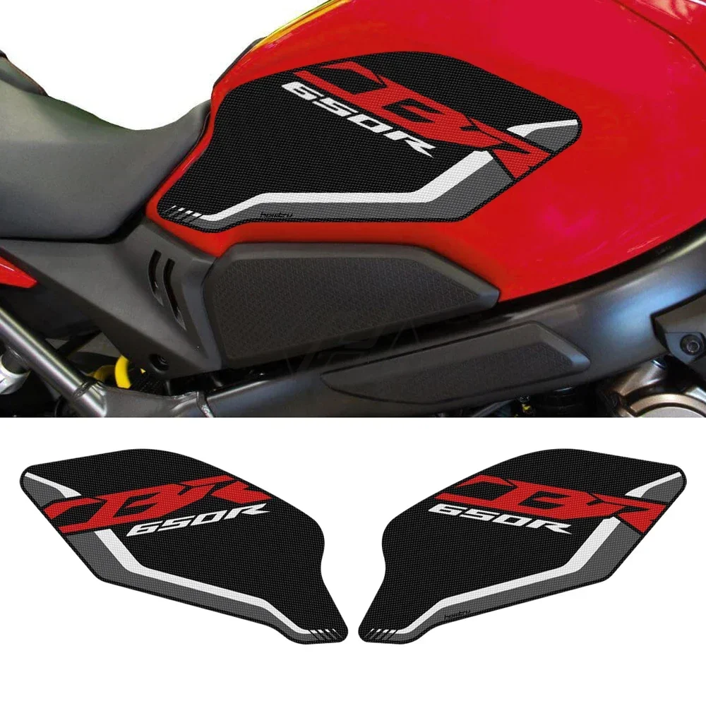 Motorcycle Accessorie Side Tank Pad Protection Knee Grip Traction for Honda CBR 650R 2019-2022