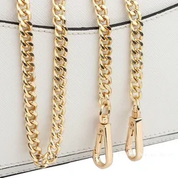 120cm Detachable Straps Metal Aluminum Bag Chain Replacement Parts Accessories for Hand-Woven Shoulder Handbag DIY Handmade