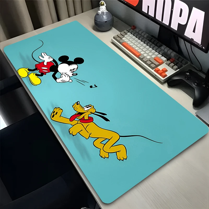 Mouse Pad Computer Gaming Accessories Kawaii Mousepad Rubber Cute Extended Desk Mat Laptop Gamer Keyboard Pad HD M-mickey Mouse
