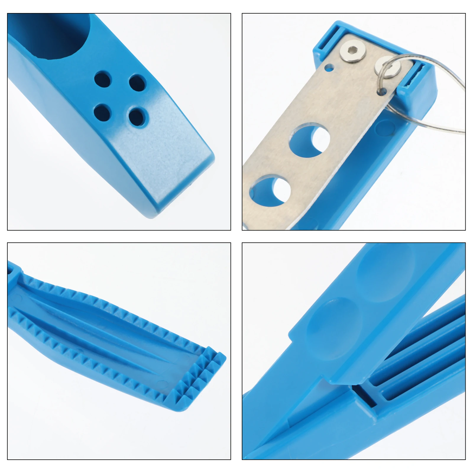 

Fish Gripper Plier Grabber Tool with Cover Durable Lightweight Ergonomic AntiSlip Handle Large Opening Fishing Device Plastic