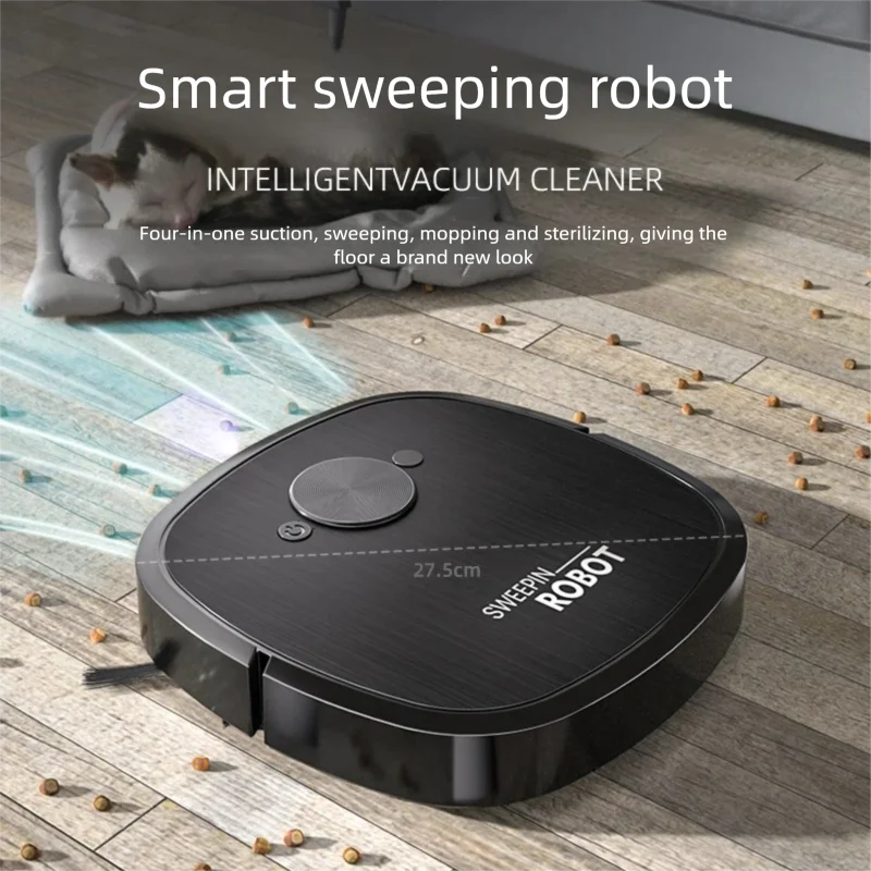3-in-1 Robot Vacuum Cleaner USB Rechargeable Smart Navigation To Avoid Objects Automatic Cleaning Sweeping Machine Sweeper