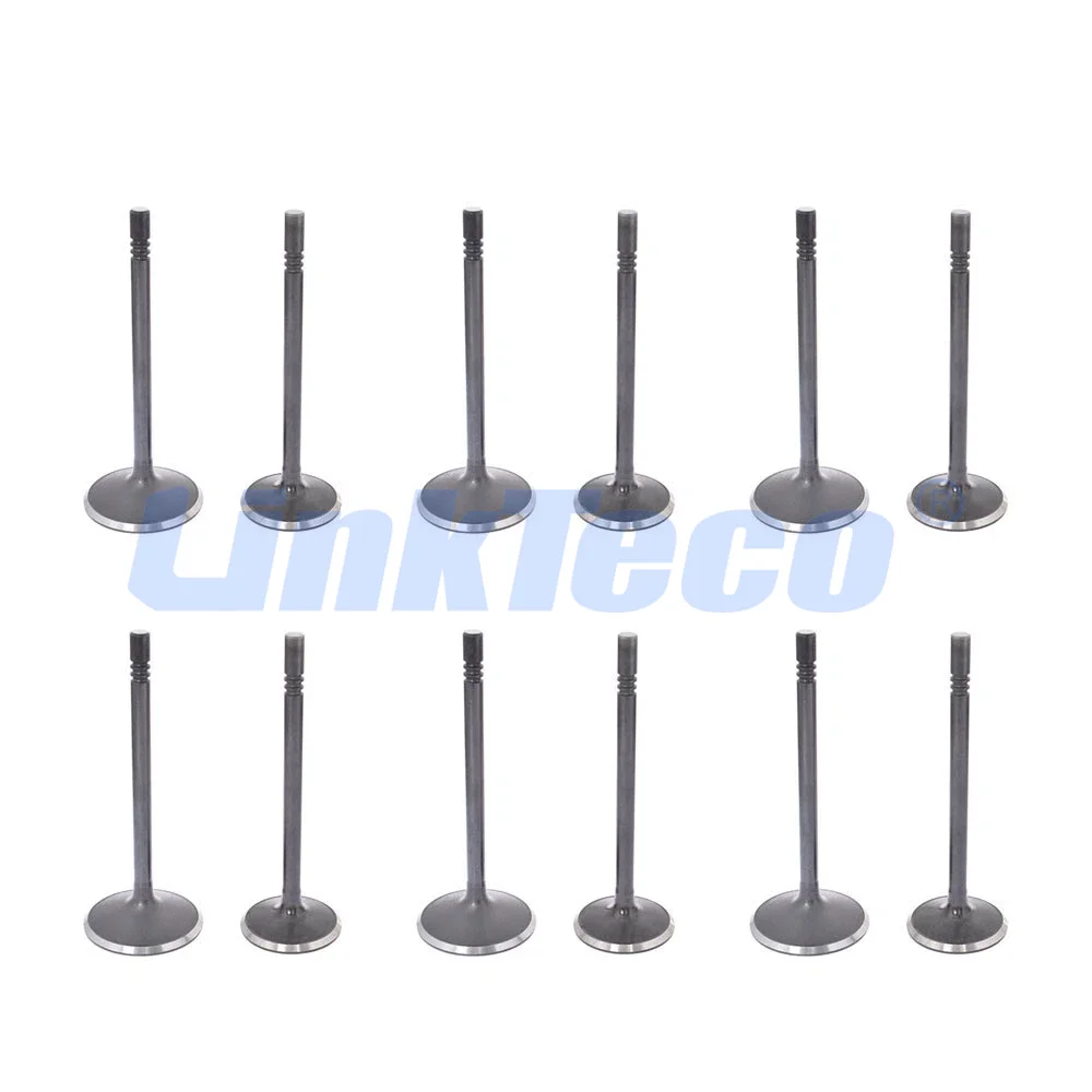 12× Intake Exhaust Valves Set For Ford 4.0 L 01-11 Ranger 05-10 Mustang 97-10 Ford Explorer 05-07 Land Rover LR3 MERCURY MAZDA view 2