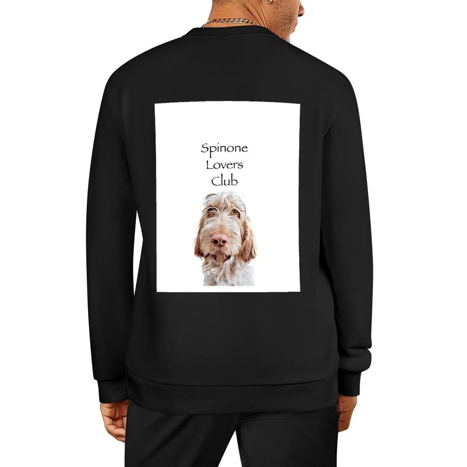 

Spinone Lovers Club - Meg Pullover graphic t shirts men mens designer clothes tracksuit men winter clothes sweatshirt