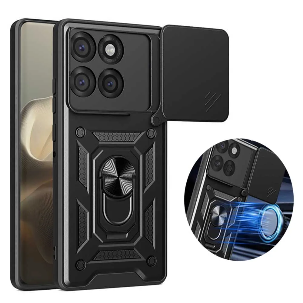 Für Motorola Edge 60 Pro 5G Slide Kamera Objektiv Schutz Rüstung Fall Für Moto Edge 60 60S Fusion Military grade Stoßstangen Ring Abdeckung