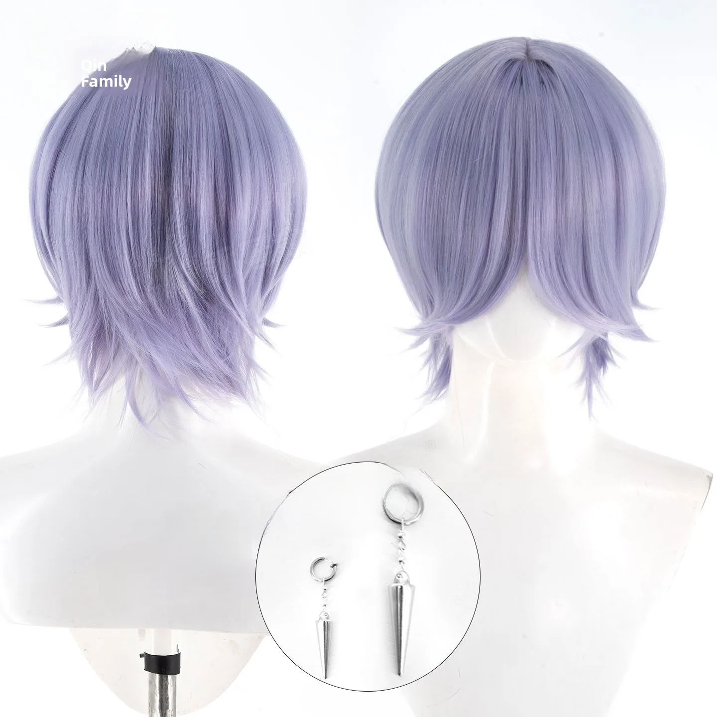 Mystery Cosplay Perücke Saja Boys K Devil M up Kostüm Accory Hochwertiges Kunsthaar für Anime-Fans und Cosplayer