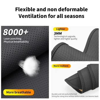 豪華皮革汽車座椅套 四季通用 前/後座保護墊 汽車座椅墊 適用於雪佛蘭 Aveo T200 T250 T300 10 最佳銷售 雪佛蘭科帕奇座椅套 - №4