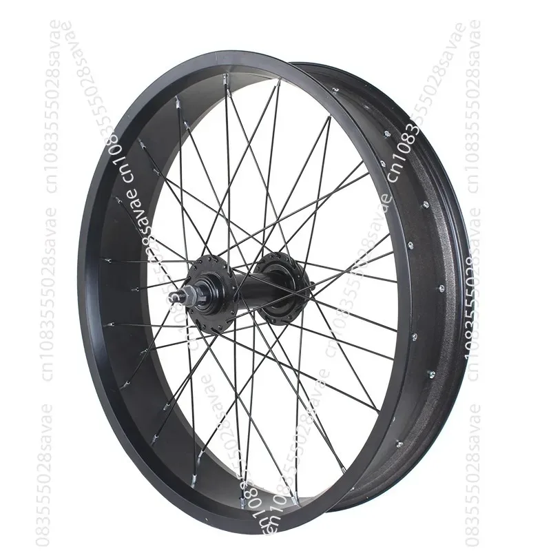 Snowmobile Wheels 20/24/26 Wide Tire Bicycle Front and Rear Wheels