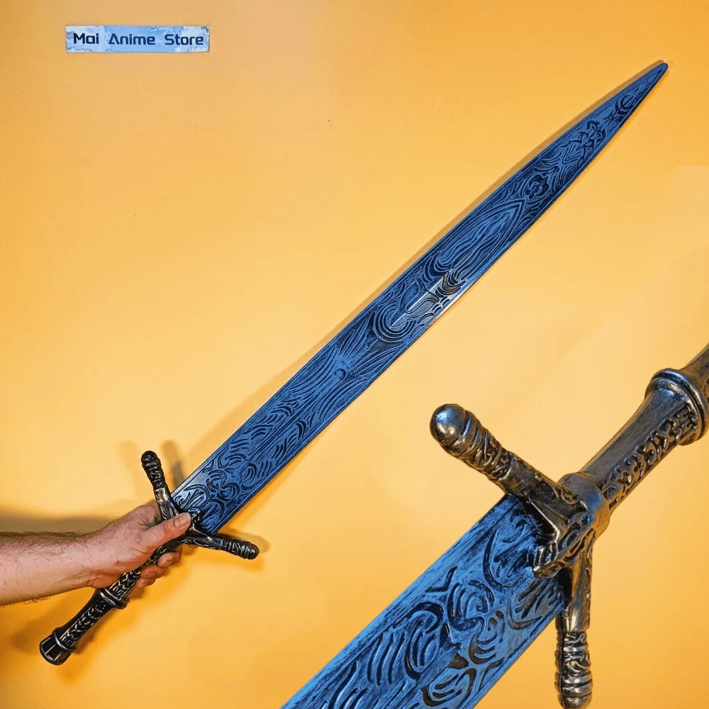 40 pouces PU Eldehn Katana Anime Cosplay accessoire Original samouraï sabre plastique glace bleu épée Ninja couteau taille réelle non pointu jouet cadeau