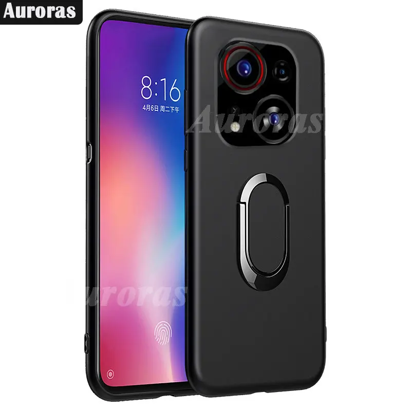 Auroras For Tecno Phantom X2 Pro Case Ultra-Thin Back Matte With Magnetic Attraction Ring Cover For Tecno Phantom X2 Soft Case