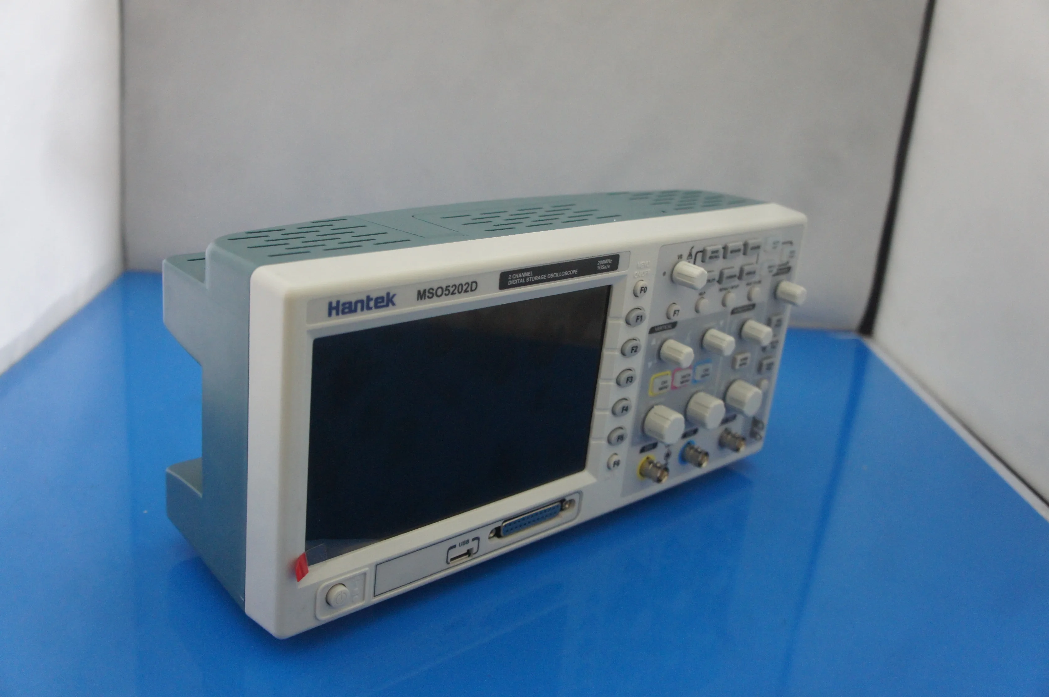 Hantek-オシロスコープロジックアナライザー,2in 1, 200mhz,2 ch,1 gsas,16ch,800x480,mso5202d