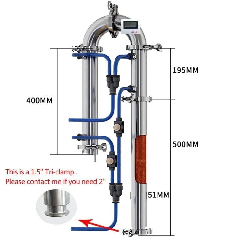 Alcohol distillery column/alcohol rectification column/alcohol distillation plant