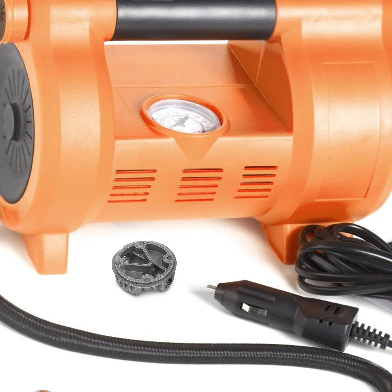 

Aluminum Alloy Air Pump Compressor Head Assembly Replacement Pressure Machine Components Low Noise Durable Inflator Parts Tires