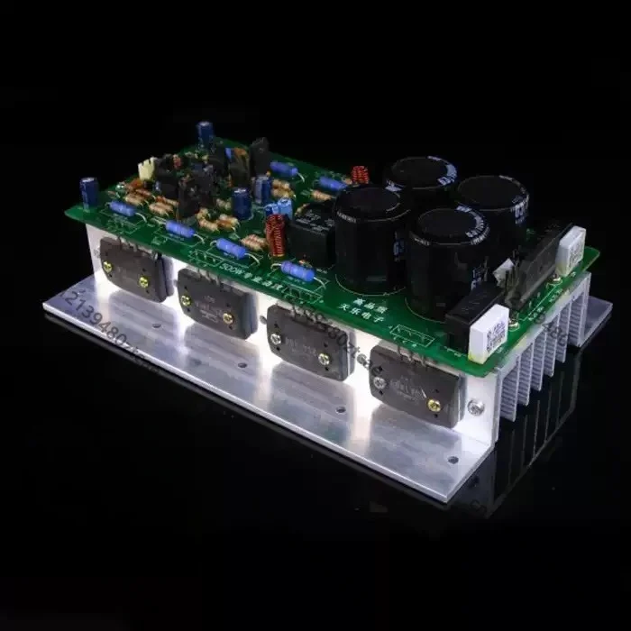 2 Channel High Power Audio Amplifier Board Pure Post Stage Module With Filter Rectifier Large Capacitor Power Transistor