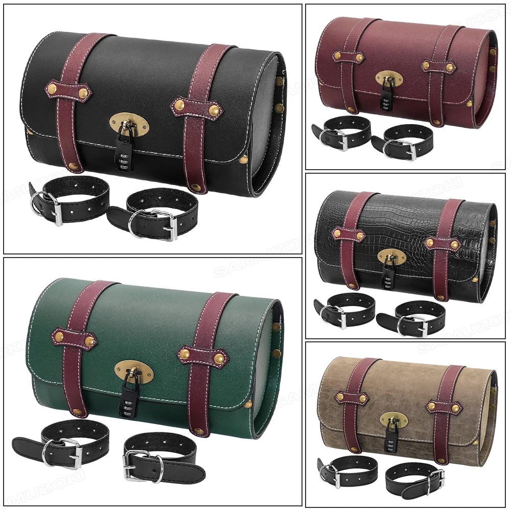 

Side Tool Bag Rear Travel Luggage Seat Bag Motorcycle Universal Large Capacity Waterproof Bags