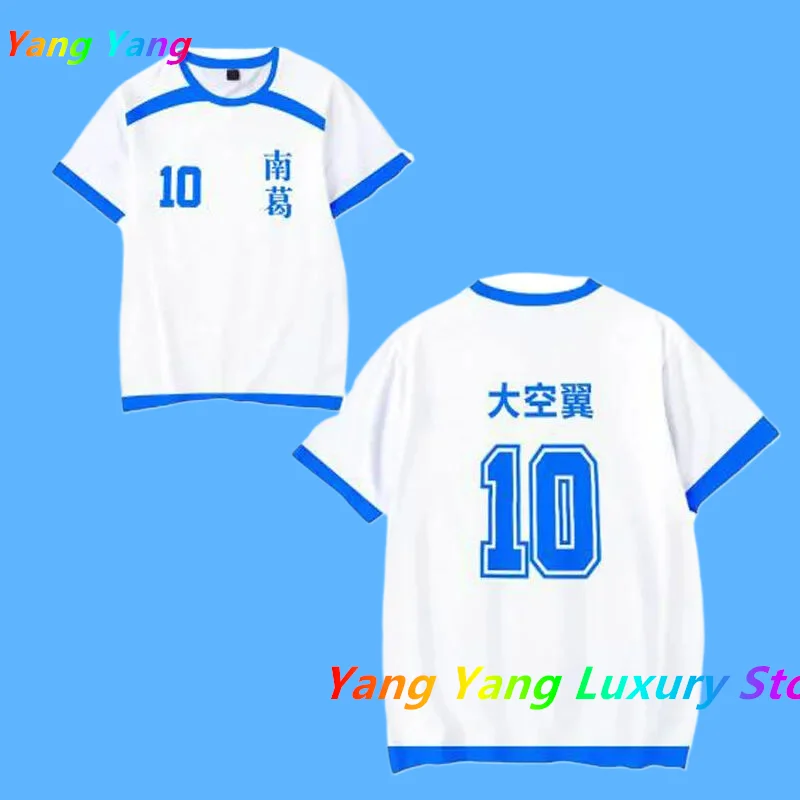 Boy Girl Casual Oversized O-Neck TShirt 3D Print TShirts Anime Captain Tsubasa Ozora Tsubasa Men T-shirts Top Women T-shirts