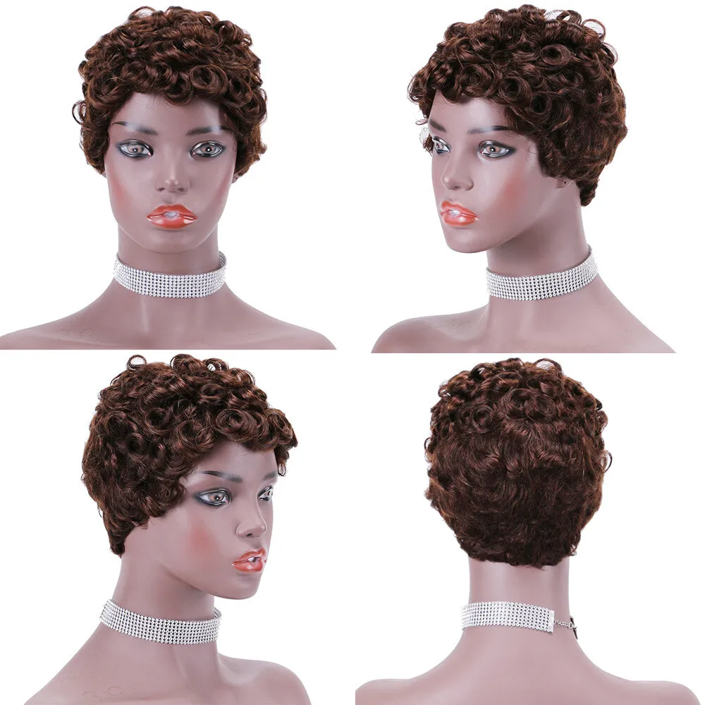 Рисунок 6 - Короткие вьющиеся парики с стрижкой