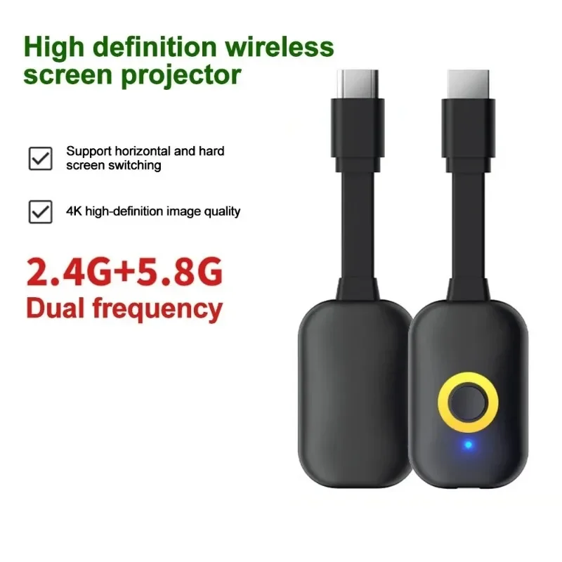 G5100 2.4G 5G 4K HDMI TV Stick Wireless WiFi Display TV Dongle Receiver for Mirascreen For IOS Android to TV