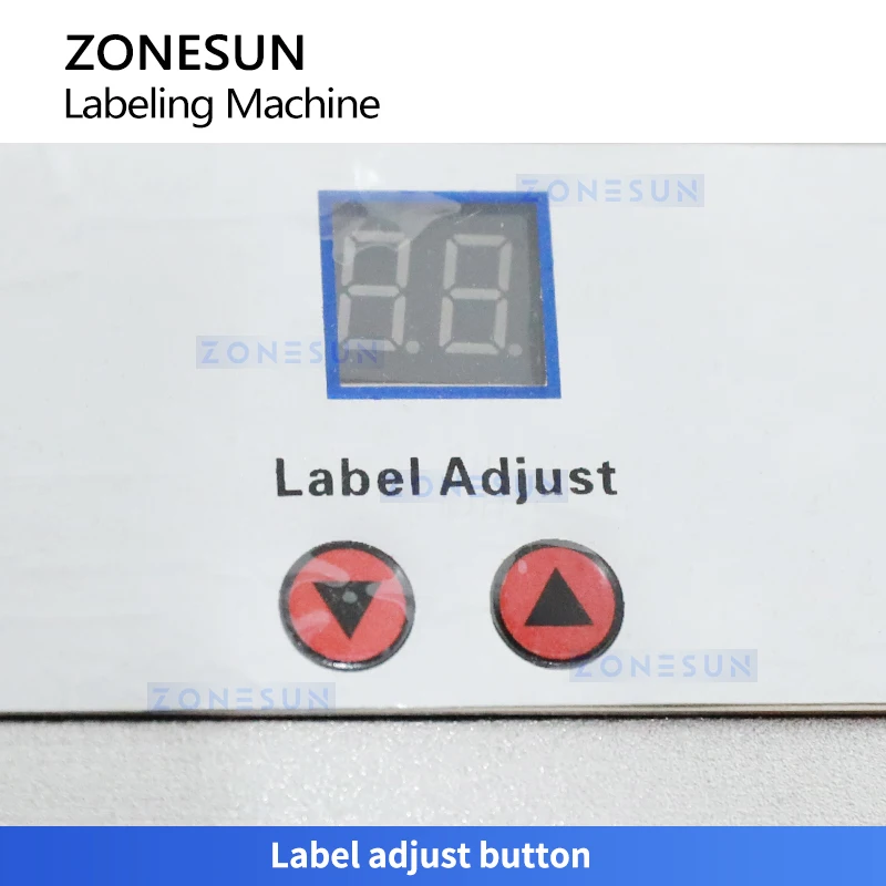 ZONESUN etichettatrice per bottiglie rotonde etichettatrice per etichette in plastica etichettatrice per etichette etichettatrice ZS-LT50