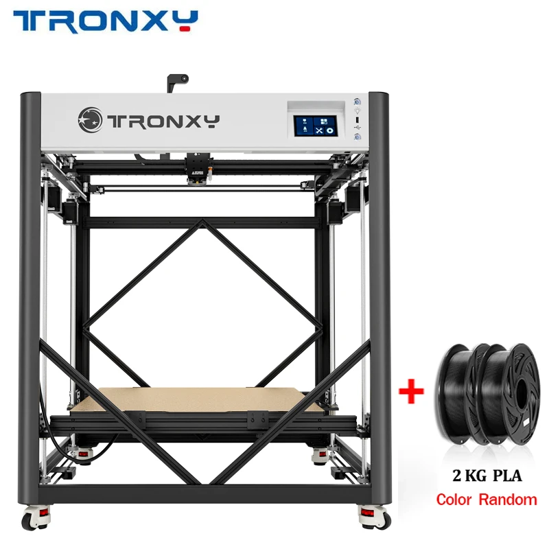 Nowa aktualizacja 600 PRO-V2 drukarka FDM 3D dwuosiowa prowadnica wersja wytłaczarka z napędem bezpośrednim 600*600*600mm