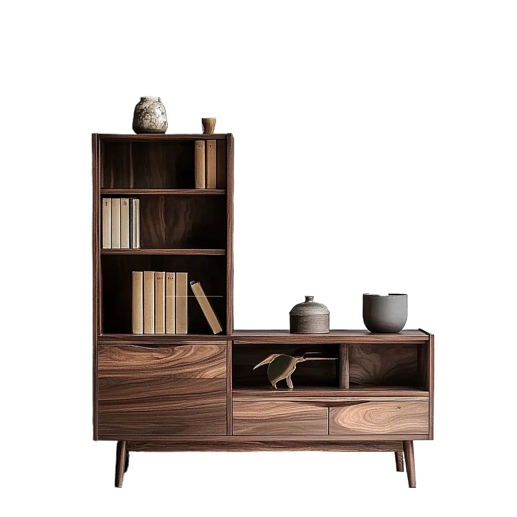 

Solid wood Bogu frame Log medieval B & B Hotel Display cabinet Tea storage rack