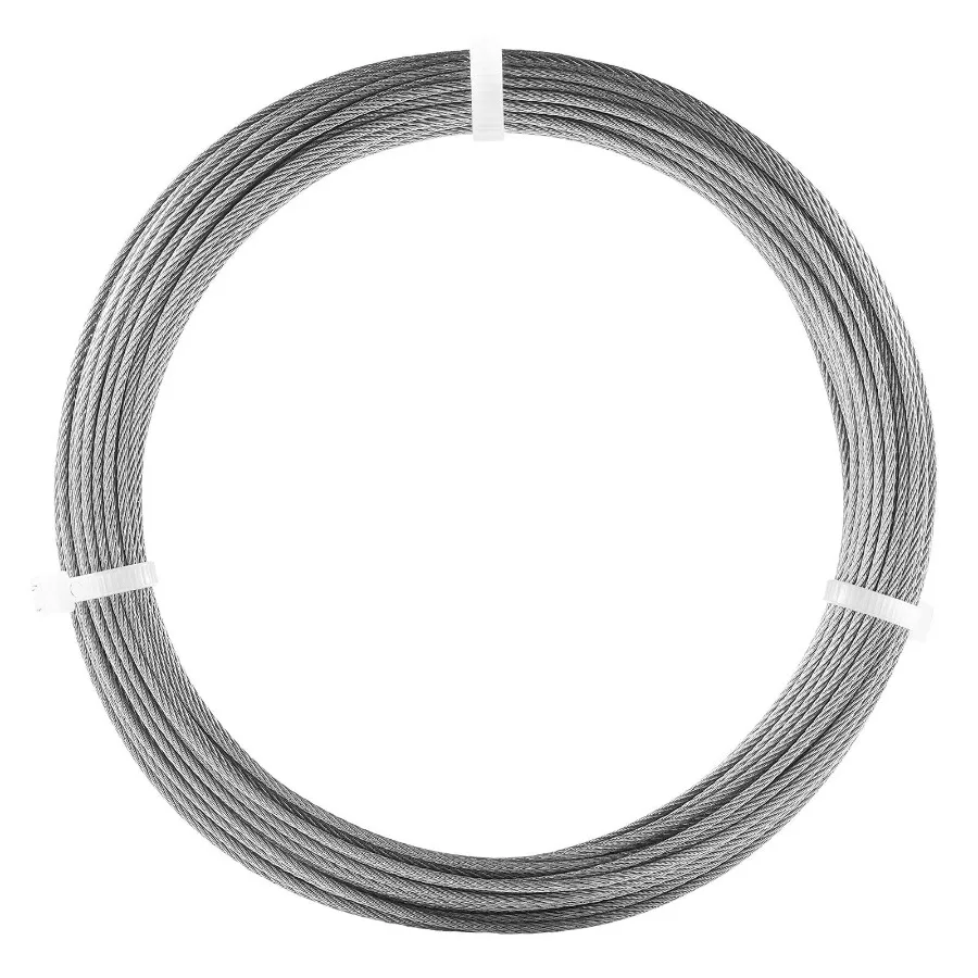 

T304 Stainless Steel Cable 1 16 7x7 Steel Wire Rope 66 ft Cable Railing