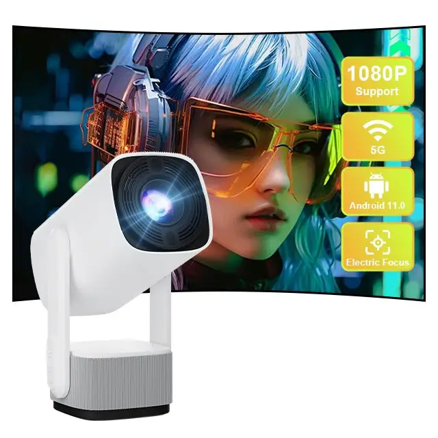 스마트 배터리 내장 풀 HD 프로젝터 이미지