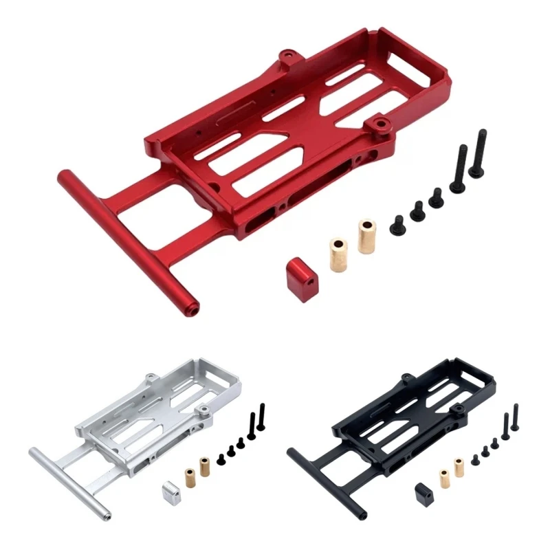 

Metal Upgrade Battery Box Tray Holder Case Storage Box For MJX 1/12 H12Y H12Y+ RC Car Parts
